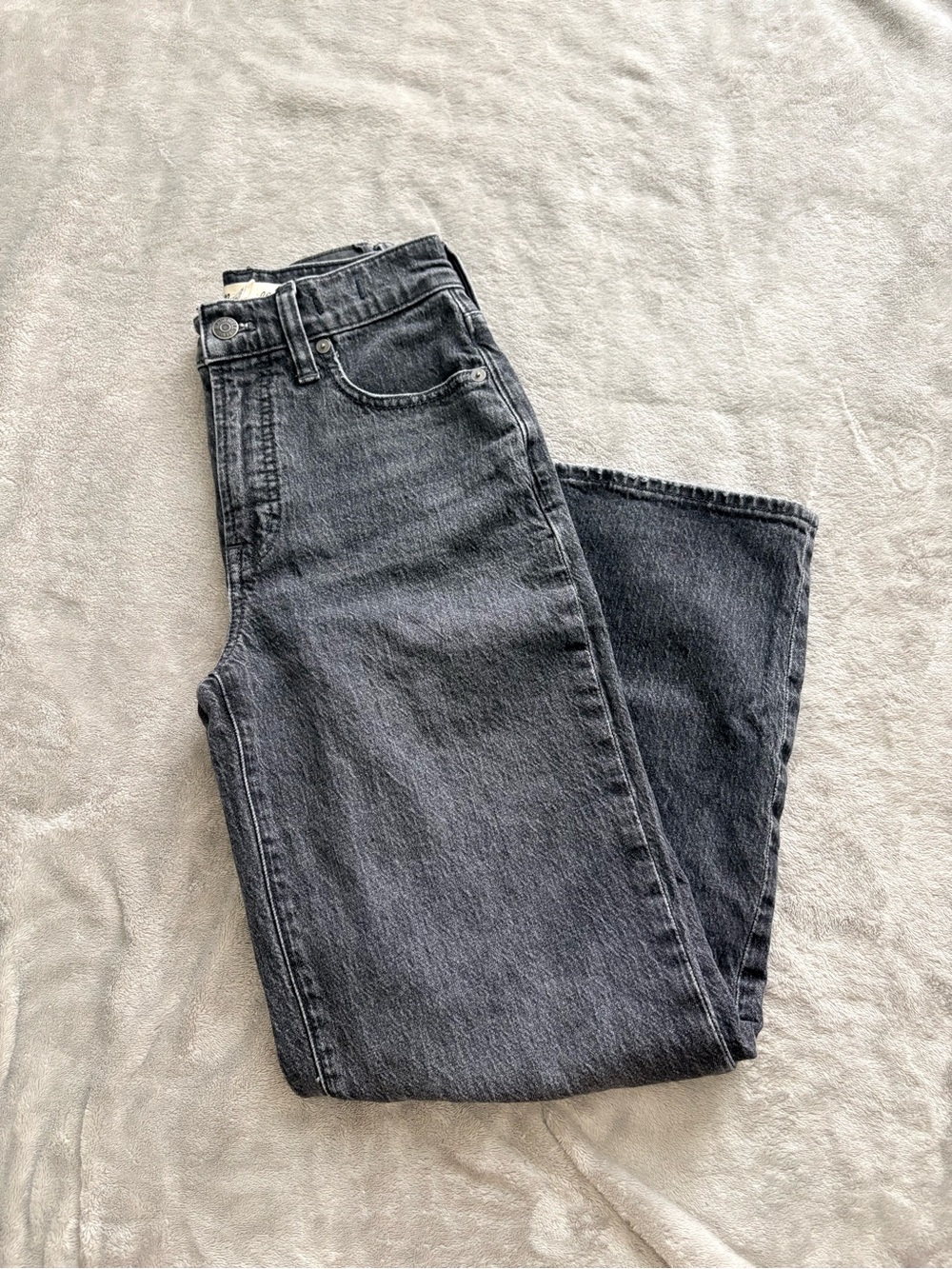 Madewell perfect vintage wide leg crop jean